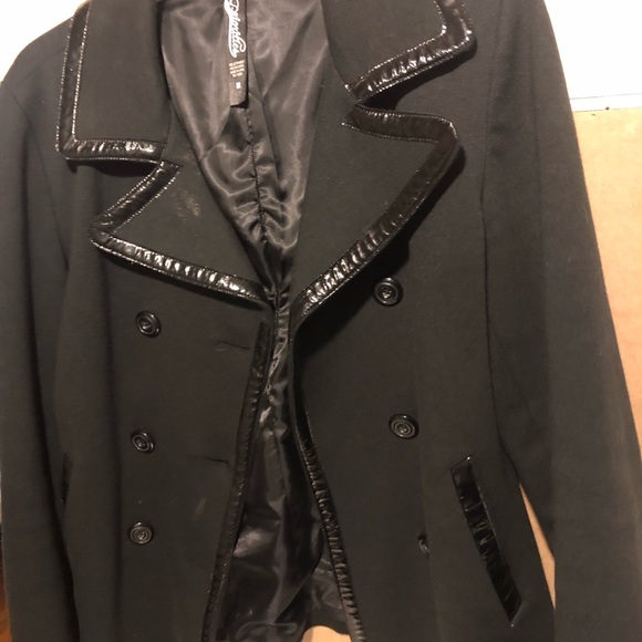 Nordstrom Jackets & Blazers - Black Patent and Satin blazer